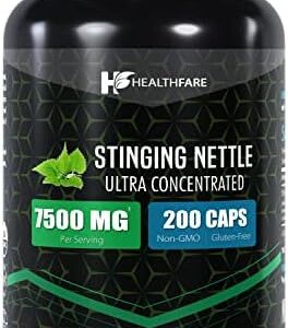 Nettle Hair Mask: Natural remedy for healthier hair.
