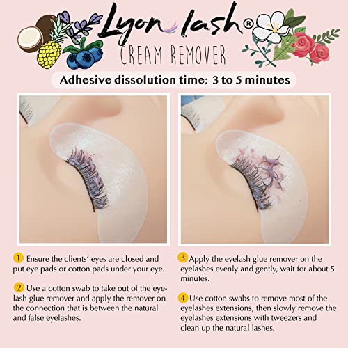 Nourishing 0.5 oz Eyelash Extension Eye Cream Gentle Hydrating Formula - Image 2