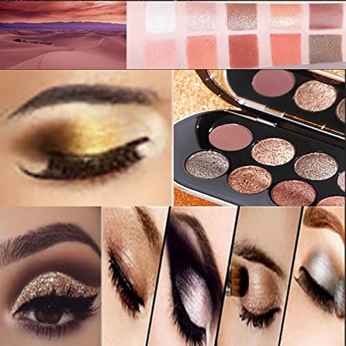 Nyx Glitter Cream Eyeshadow Palette: Shimmering shades in one palette. - Image 2