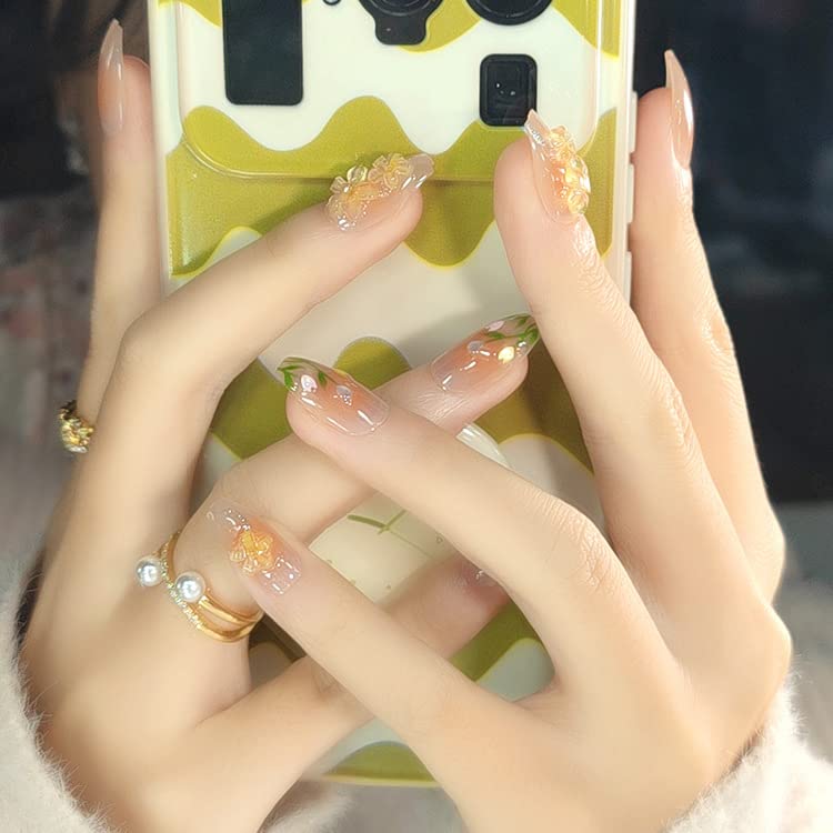Ombre Acrylic Nails: Natural Look - Image 4