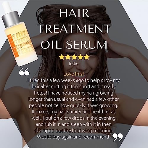 Organic Olive Oil Hair Serum 4 oz Nourishing Moisturizing Treatment for Dry Hair - Image 4