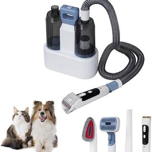 Pet hair vacuum brush for dogs.