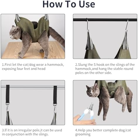 Pet Nail Clippers for Cats and Dogs, Ergonomic Handle, Easy Use, Medium Size - Image 4