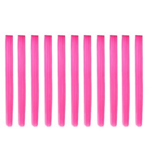 Pink 100% Remy Human Hair Clip-In Extensions - 10-30 Inch Lengths