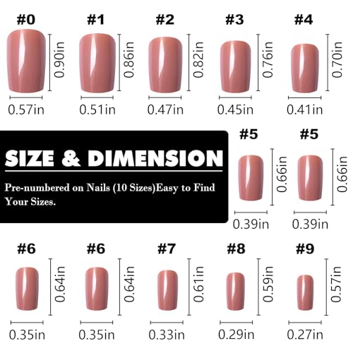 Pinterest: Brown Acrylic Nails - Image 2