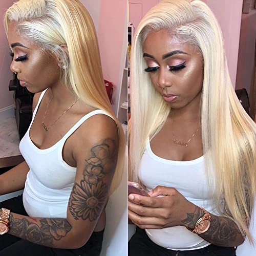Platinum human hair wig. - Image 4