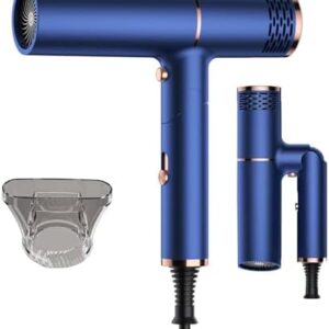 Compact Folding Hair Dryer for Travel and Home Use
