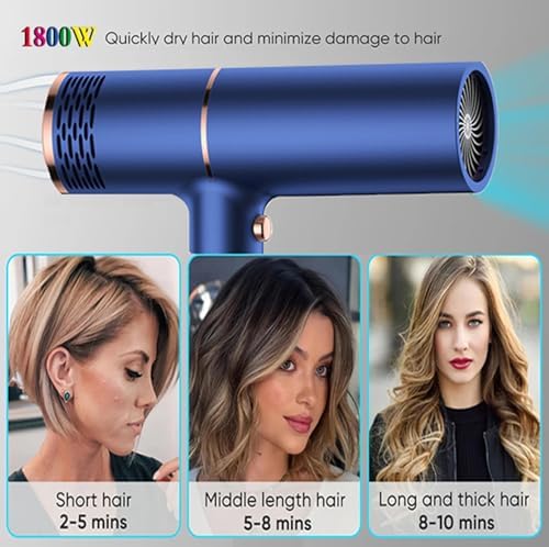 Compact Folding Hair Dryer for Travel and Home Use - Image 2
