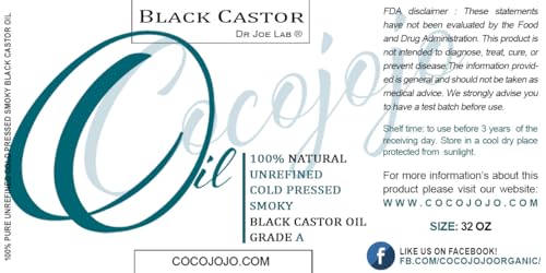 Pure Castor Oil 16 oz Bottle for Natural Hair Growth, Nourishing, and Moisturizing - Image 2