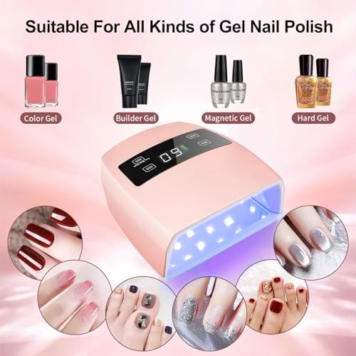 Quickly dries nail polish with machine. - Image 6