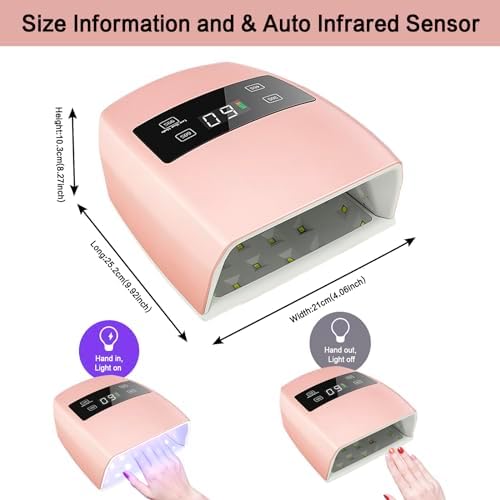 Quickly dries nail polish with machine. - Image 5