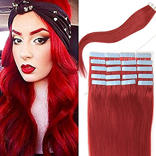 Red Human Hair Extensions