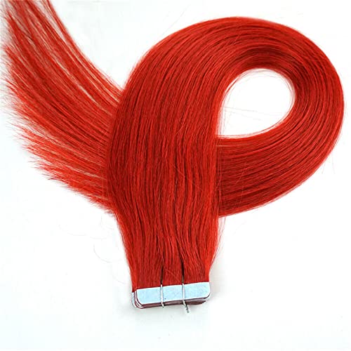 Red Human Hair Extensions - Image 2