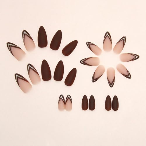 Red Matte Acrylic Nails 24 Piece Set for Durable Manicure - Image 3