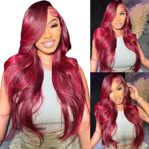 Red Wig ? Human Hair, Vibrant Red Color