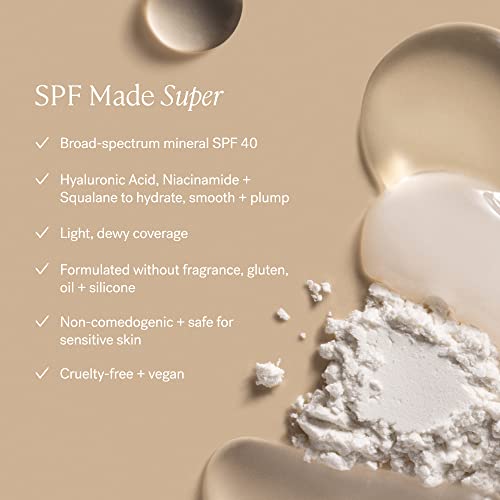 Gentle Fragrance-Free Cream Foundation for Sensitive Skin 1oz - Image 3
