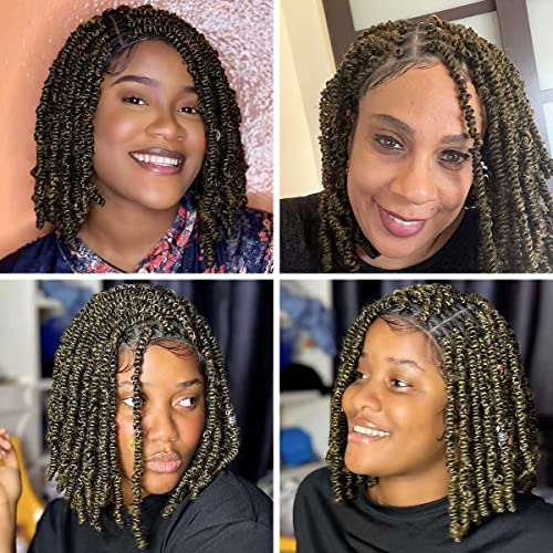 "Short Braided Human Hair Wig" - Image 3