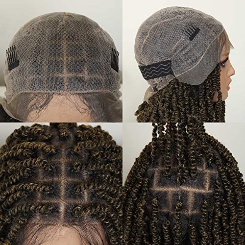 "Short Braided Human Hair Wig" - Image 2