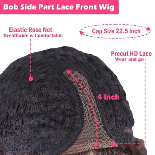 Short Curly 100% Human Hair Wig for Women Natural Look Comfortable Fit Easy Style - Image 4