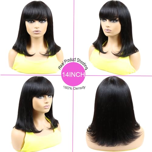 Short Human Hair Bob Wig - Image 2