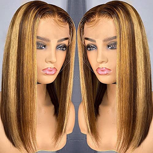 Short Ombre Bob Human Hair Wig