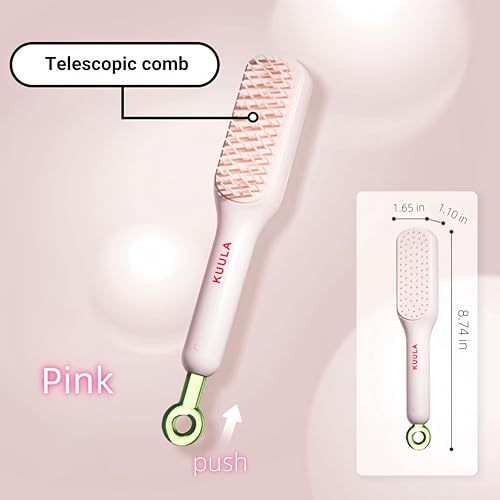 Effortless Styling Lightweight Hair Brush for Tangle-Free Hair Detangling - Image 5