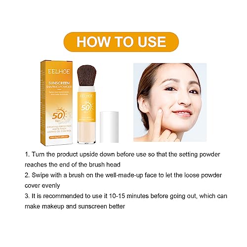 SPF 50 Powder Foundation for Sun Protection - Image 7