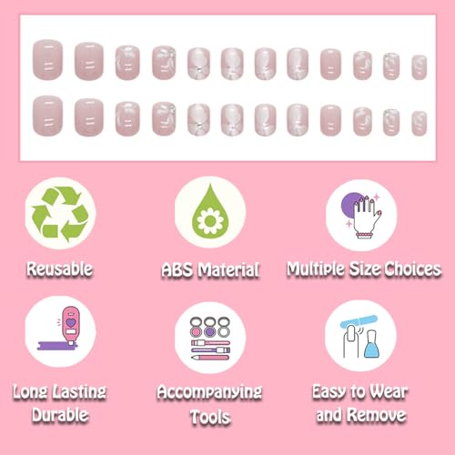 ?Square Oval Acrylic Nails? - Image 3