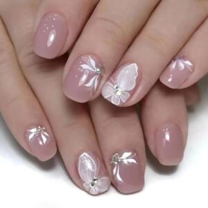 ?Square Oval Acrylic Nails?