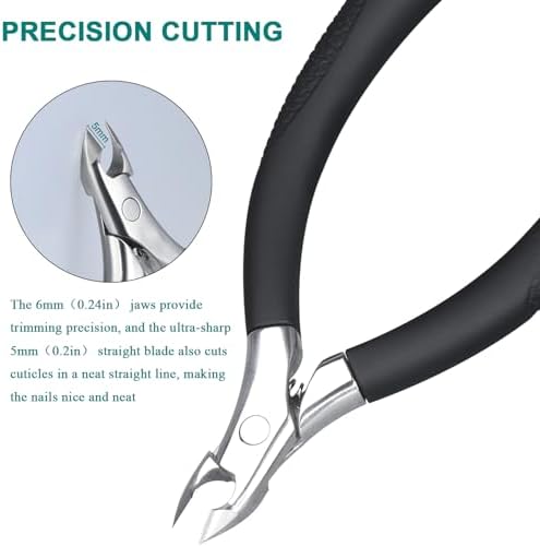 Straight nail clippers for easy trimming. - Image 3