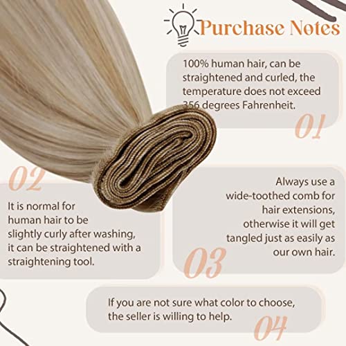 Strawberry Blonde Human Hair Extension - Image 6
