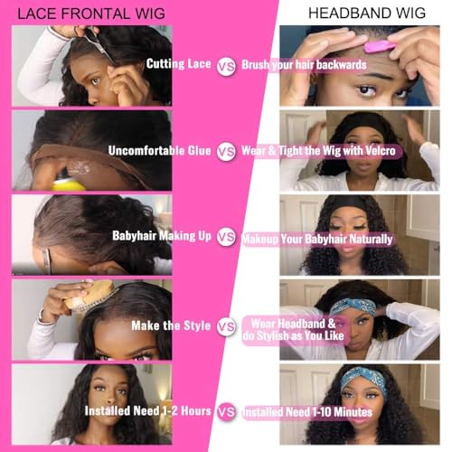 Medium Length Natural Look Stylish Women's Human Hair Wig Comfortable Fit - Image 6