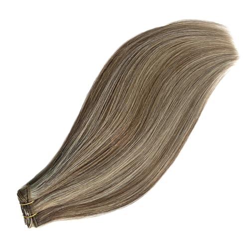 Thick Human Hair Clip-In Extensions - Image 8