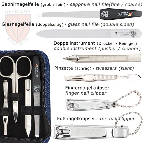 Tseoa 12pcs Manicure Pedicure Nail Clippers Kit - Image 3