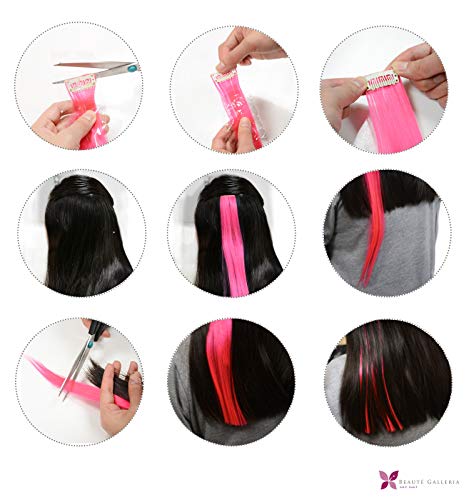 Turquoise Human Hair Extension - Image 3