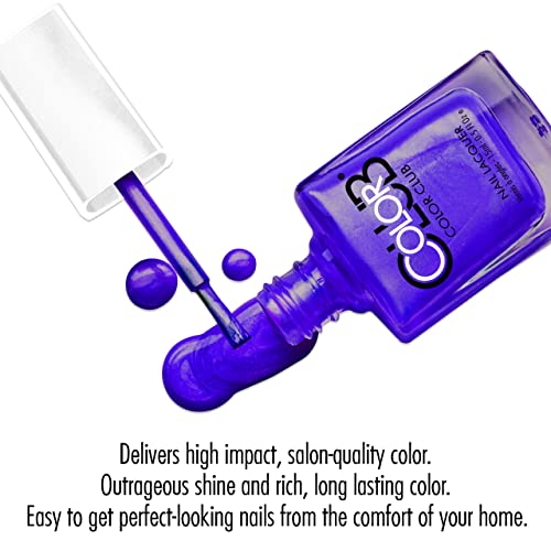 ?Vibrant Blue Nail Polish? - Image 4