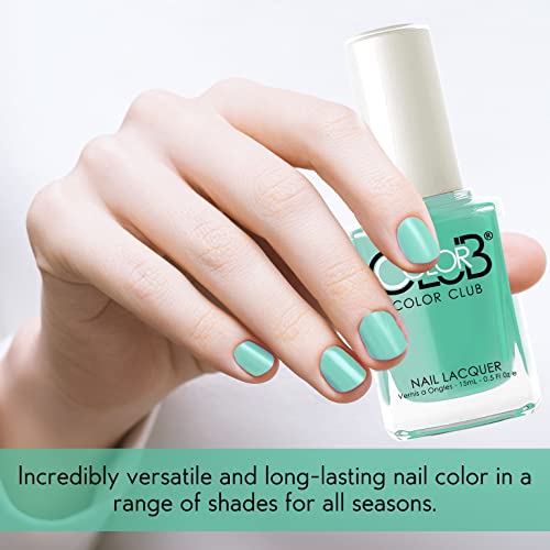 Vibrant Turquoise Gel Nail Polish 15ml - Long-Lasting Chip-Resistant Finish - Image 3