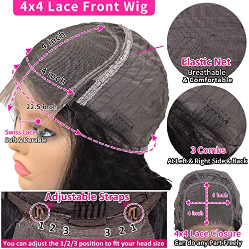 Wavy Human Hair Lace Front Wig - Image 7