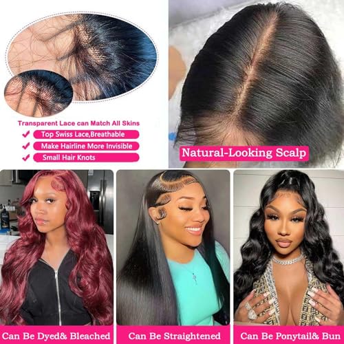 Wavy Human Hair Lace Front Wig - Image 4