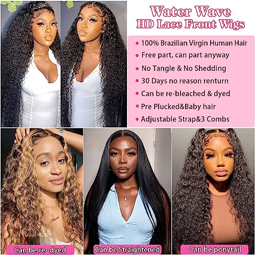Wavy Human Hair Wig ? Wet and Natural Look - Image 5