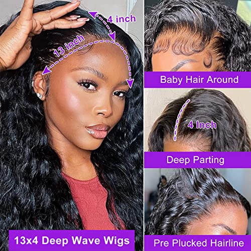 20 Inch Wet Human Hair Wig Natural Look Unpleasant Odor Condition - Image 3