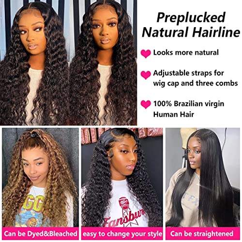 ?Wet & Wavy Lace Front Human Hair Wig? - Image 4
