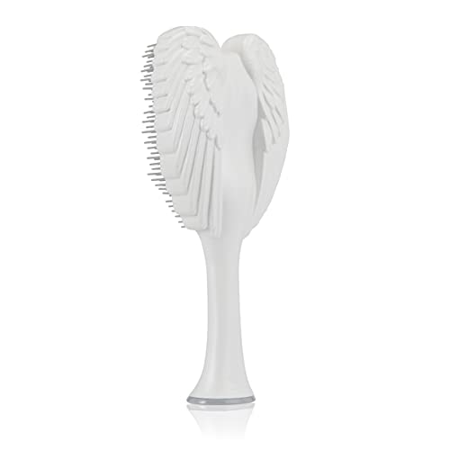 White bristle brush for hair styling. - Image 4
