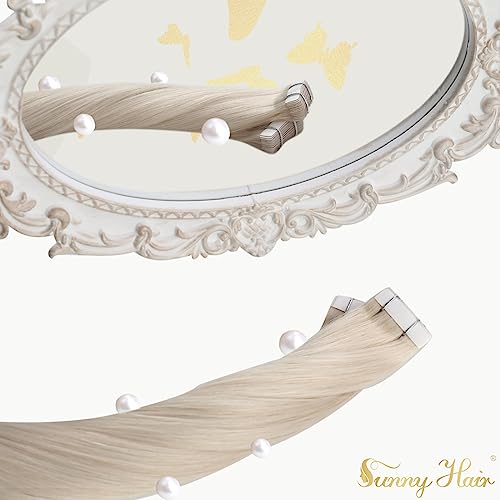 White human hair extension ? white color - Image 6