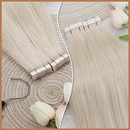 White human hair extension ? white color - Image 7