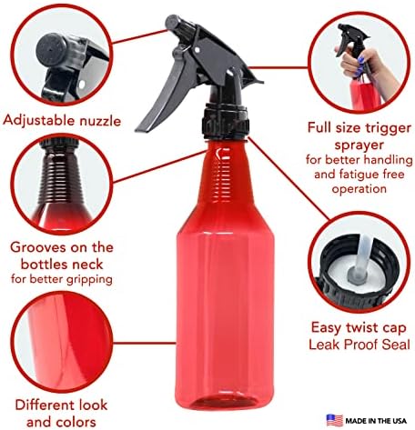 Shine Bright Yellow Hair Spray 8 oz Plastic Bottle - Image 2
