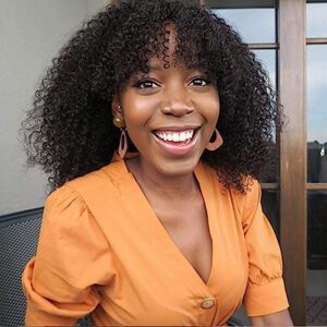 100% Authentic Brazilian Human Hair Wig Natural Color Medium Size Realistic