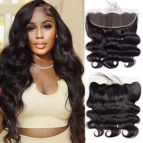13x4 Lace Frontal Closure 100% Human Hair Natural Look Comfortable Fit