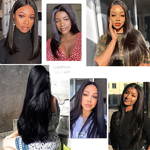 15A Brazilian Virgin Remy Straight Human Hair Lace Closure 10 Inch Natural Color Free Part - Image 7