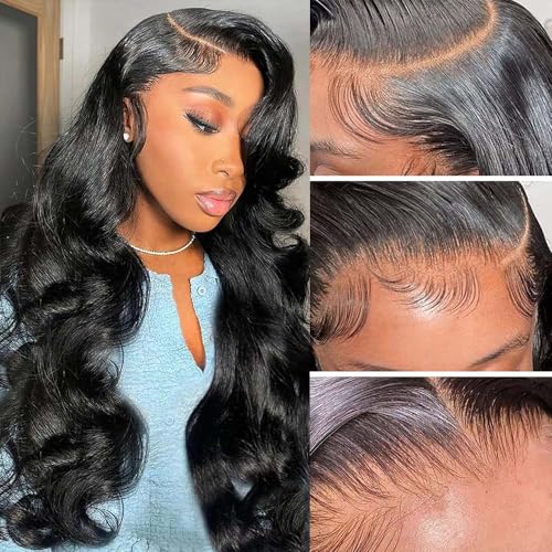 Natural Look 22 Inch 100% Brazilian Human Hair Lace Front Wig - Image 2